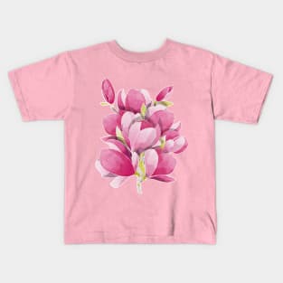 Magnolia spring bloom Kids T-Shirt